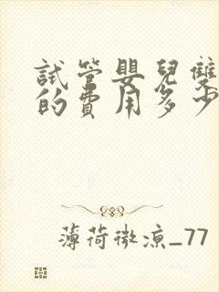 试管婴儿双胞胎的费用多少