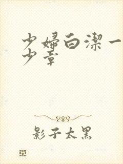 少妇白洁一共多少章