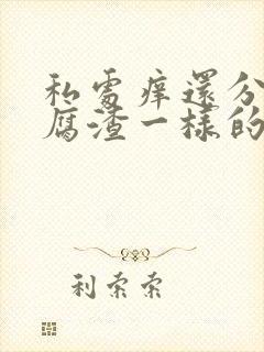 私处痒还分泌豆腐渣一样的东西