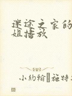 迷途之家的大姐姐播放