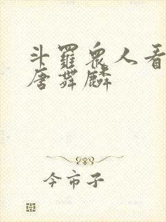 斗罗众人看未来唐舞麟封面