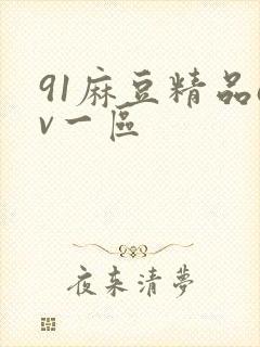 91麻豆精品av一区