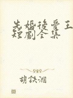 先婚后爱王沐凯短剧全集