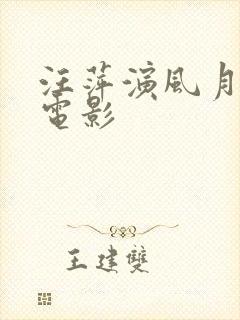 汪萍演风月几部电影封面
