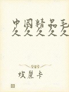 中国精品毛片久久久久久久