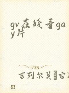 gv在线看gay片封面