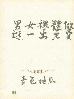 男女裸体做爰一进一出免费的