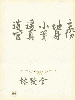 逍遥小地主傅小官真实身份