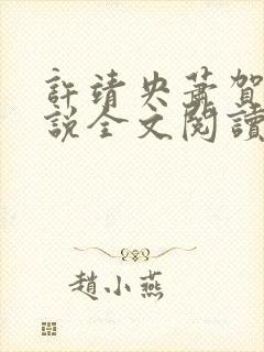 许靖央萧贺夜小说全文阅读最新章节封面