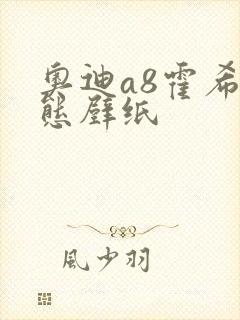 奥迪a8霍希动态壁纸