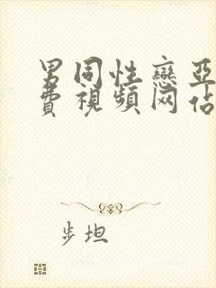 男同性恋亚洲免费视频网站