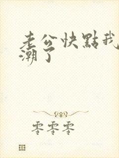 老公快点我要高潮了封面