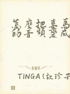 怎么把喜马拉雅的音频变成mp3