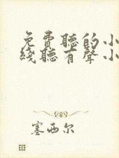 免费听的小说在线听有声小说封面