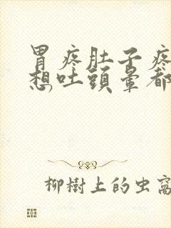 胃疼肚子疼头疼想吐头晕都一起怎么回事