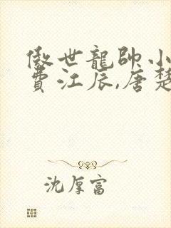 傲世龙帅小说免费江辰,唐楚楚