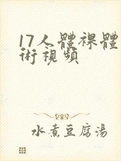 17人体裸体艺术视频