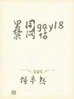 男同gay18禁网站