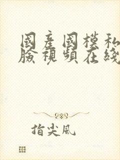 国产国模私拍露脸视频在线播放