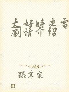 大好时光电视剧剧情介绍