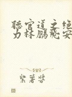 听官道之绝对权力林鹏飞安江小说封面