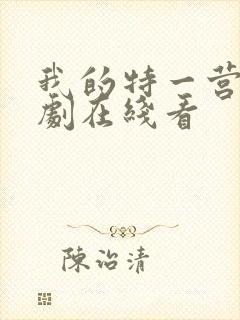 我的特一营电视剧在线看封面