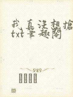 我真没想抢男主txt笔趣阁