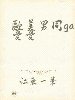 欧美男同gay爱爱