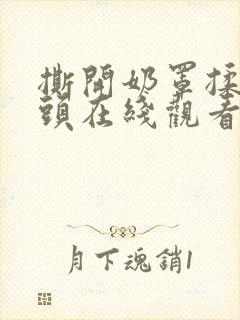 撕开奶罩揉吮奶头在线观看