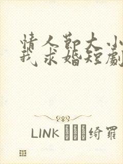 情人节大小姐向我求婚短剧免费