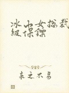 冰山女总裁的神级保镖