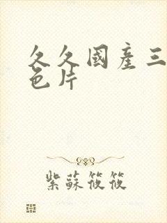 久久国产三级黄色片封面