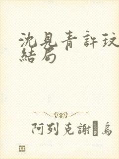 沈见青许玟玟大结局