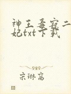 神王毒宠二嫁王妃txt下载