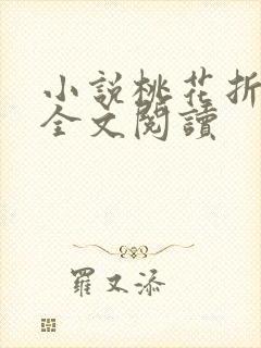 小说桃花折江山全文阅读