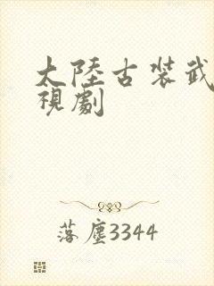 大陆古装武侠电视剧