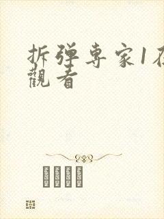 拆弹专家1在线观看