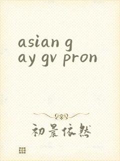 asian gay gv pron