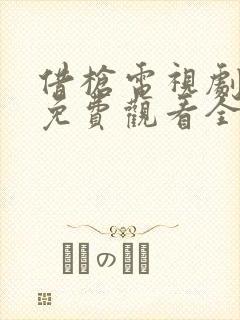 借枪电视剧高清免费观看全集