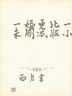 一婚更比一婚高未删减版小说