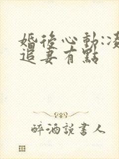 婚后心动:凌总追妻有点