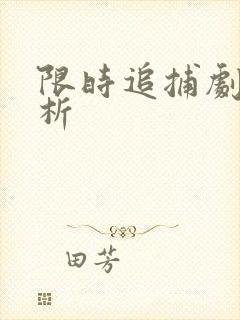 限时追捕剧情解析