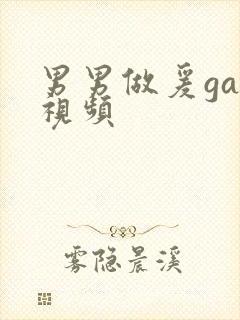 男男做爰gay视频