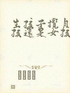 生孩子揽月是男孩还是女孩封面