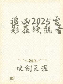 追凶2025电影在线观看免费完整版