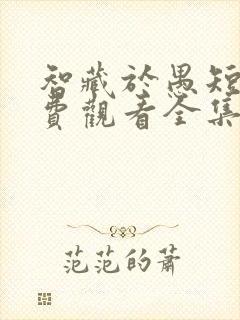 智藏于愚短剧免费观看全集高清版