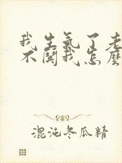 我生气了老公从不哄我怎么办封面