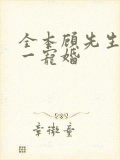 全本顾先生的第一宠婚