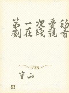 第一次爱的人韩剧在线观看全集免费高清