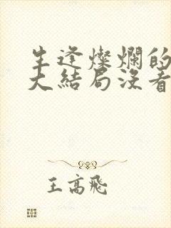 生逢灿烂的日子大结局没看懂